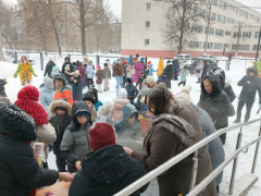 Масленичные гуляния в поселке Восточный! #3