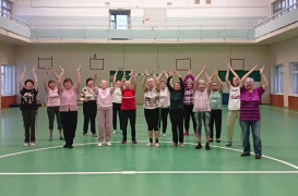 Сегодня «Серебряные» волонтёры провели замечательную утреннюю зарядку!  #3