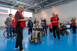 16 марта в спортивном комплексе "Маяк" прошла ежегодная Спартакиада городского округа Самара среди инвалидов! #3