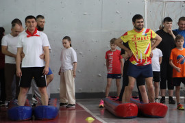 Семейный спортивный драйв в школе №128!  #1