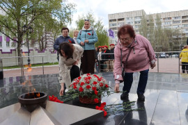 40 лет спустя: в Кировском районе прошёл торжественный митинг, посвящённый 40-й годовщине катастрофы на Чернобыльской атомной электростанции #2