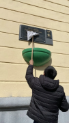 В Кировском районе привели в порядок мемориальные доски Героев Советского Союза #7