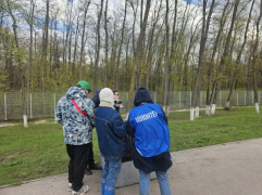 Волонтеры Кировского района вновь активно помогают жителям сделать свой выбор и внести вклад в благоустройство нашего города! #2