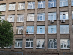 В школах Кировского района прошла акция «Окна Победы» #5