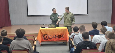 Ветеран СВО Илья Русимов провел урок тактической медицины для студентов Самарского Металлургического Колледжа! #1