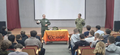 Ветеран СВО Илья Русимов провел урок тактической медицины для студентов Самарского Металлургического Колледжа! #2