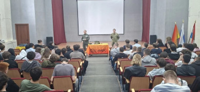 Ветеран СВО Илья Русимов провел урок тактической медицины для студентов Самарского Металлургического Колледжа! #3
