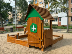 На улице Ташкентской, 130, 132! Двор готов!  #4