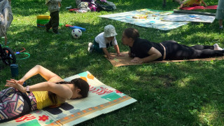 Мамы Самары могут бесплатно тренироваться в парках и залах города #1
