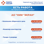 Внимание: есть работа на предприятиях Самарской области! #2