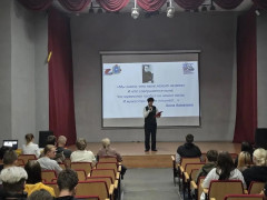 В Кировском районе в ГАПОУ «СаМеК»  состоялся урок мужества «Герои рядом: личные и семейные истории защитников Отечества» #1