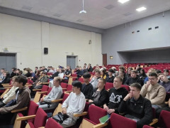 В Кировском районе в ГАПОУ «СаМеК»  состоялся урок мужества «Герои рядом: личные и семейные истории защитников Отечества» #4