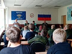 В Самарской Автомобильной школе ДОСААФ Кировского района прошла экскурсия для кадетов #3