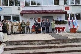 В школе Кировского района открыли памятную доску герою специальной военной операции #9