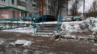 В Кировском районе борются с последствиями снегопада #1