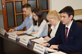 В Администрации района состоялось 9 заседание Молодёжного парламента при Совете депутатов Кировского внутригородского района г.о.Самара . #1