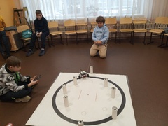 В Центре детского творчества "Металлург" прошли районные соревнования по ЛЕГО- робототехнике #2