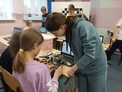В Центре детского творчества "Металлург" прошли районные соревнования по ЛЕГО- робототехнике #5