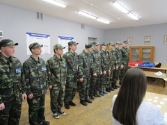  Сегодня в Самарском техникуме промышленных технологий прошла военно-спортивная игра «Зарница Поволжья», приуроченная ко Дню защитника Отечества #6