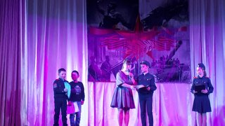  В доме культуры посёлка Зубчаниновка состоялась концертная программа "Великая гордость России", посвящённая Дню защитника Отечества #7