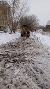 Зимняя погода не сдает позиций: в Самаре не прекращаются превентивная противогололедная обработка и уборка снега  #5