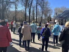 Жители Кировского района приняли участие во Всероссийской акции «10 000 шагов».  #3