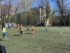 В Кировском районе продолжается районный этап городских соревнований по футболу «Кожаный мяч». #4