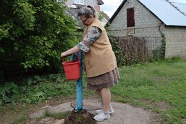 В Зубчаниновке восстанавливают водоразборные колонки #2