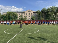 В Кировском районе продолжается районный этап среди родительских школьных команд в рамках турнира «Высший класс»! #1