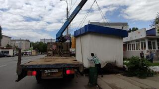 В Самаре продолжается работа по демонтажу и вывозу незаконных объектов потребрынка #5
