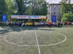 В Кировском районе состоялось открытие турнира по мини-футболу "Лето с футбольным мячом" #5