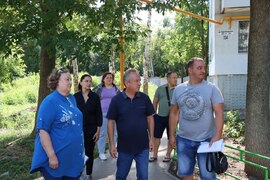 В Кировском районе благоустроен ещё один двор по Губернаторскому проекту "Содействие" #1