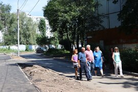 В Кировском районе завершается благоустройство двора по адресу: Черемшанская, 240 #6