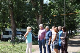 В Кировском районе завершается благоустройство двора по адресу: Черемшанская, 240 #2