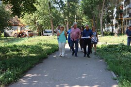 В Кировском районе завершается благоустройство двора по адресу: Черемшанская, 240 #1