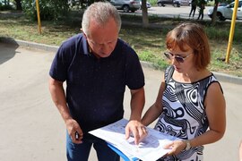 В Кировском районе продолжается благоустройство прилегающей территории вокруг второго корпуса детского сада № 120 #6