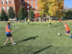 В Кировском районе стартовали соревнования по футболу в рамках проекта "мини-футбол в школу" #1