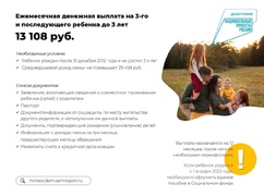 В Самарской области действует комплексная система мер поддержки семей при рождении детей #2
