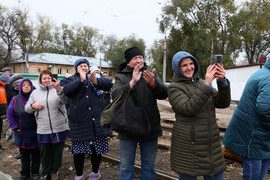 В Самаре состоялось открытие путепровода по улице Земеца #1