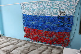 Ещё один пункт по плетению маскировочных сетей был открыт в Кировском районе в металлургическом колледже #12