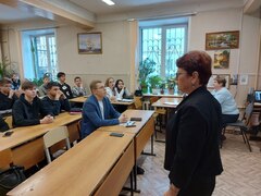В Самарском металлургическом колледже состоялся открытый урок, который приурочен к празднованию Дня Конституции Российской Федерации #4
