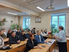 В Самарском металлургическом колледже состоялся открытый урок, который приурочен к празднованию Дня Конституции Российской Федерации #5