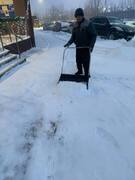 В Кировском районе продолжается уборка снега #5