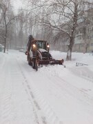 Дорожно-коммунальные службы Самары устраняют последствия непогоды #6