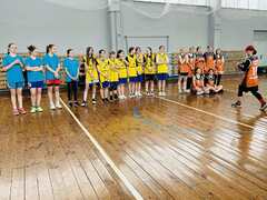 В Кировском районе прошёл районный этап соревнований школьных спортивных лиг по баскетболу среди девушек #2