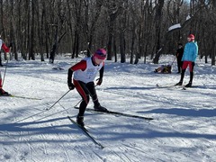 В Кировском районе прошли городские соревнования школьных спортивных лиг по лыжным гонкам #1
