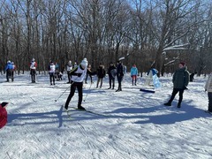 В Кировском районе прошли городские соревнования школьных спортивных лиг по лыжным гонкам #3