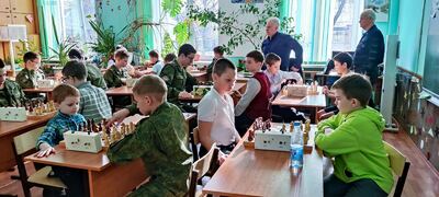 В центре детского творчества "Ирбис" прошли городские соревнования по быстрым шахматам среди школьных спортивных клубов #5