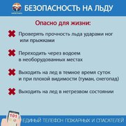 С наступлением положительных температур повышается риск чрезвычайных ситуаций на водоемах #1